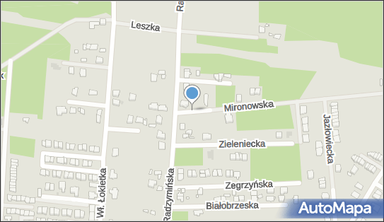 nr 0729, Mironowska 1, Kobyłka 05-230 - Trafostacja