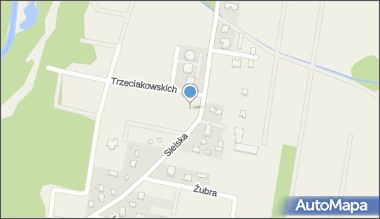 nr 1033, Trzeciakowskich Witolda i Zofii 3, Chylice-Pólko 05-500 - Trafostacja