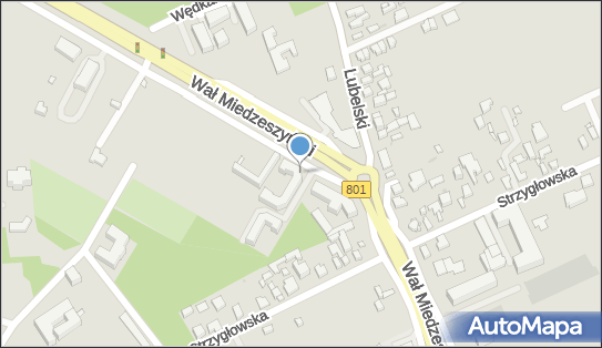 nr 10634, Wał Miedzeszyński 233, Warszawa - Trafostacja
