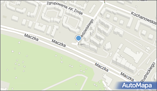 nr 11173, Niedzielskiego Mieczysława, płk., Warszawa 01-875, 01-878 - Trafostacja