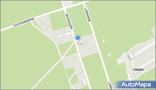 nr 1406, Moniuszki Stanisława, Otwock 05-400 - Trafostacja