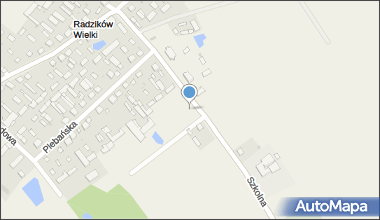 nr 1665, Szkolna, Radzików Wielki 08-140 - Trafostacja