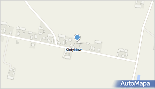 nr 16970, Klotyldów 4, Klotyldów 62-831 - Trafostacja