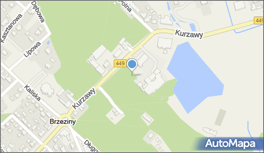 nr 19089, DW 449, Brzeziny - Trafostacja