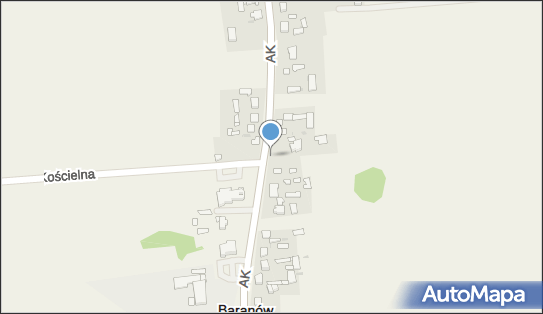 nr 2-0138, Armii Krajowej, Baranów 96-314 - Trafostacja