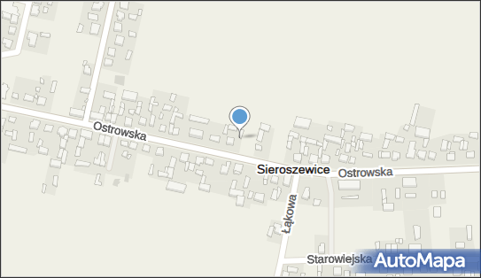nr 22040, Ostrowska 97, Sieroszewice 63-405 - Trafostacja
