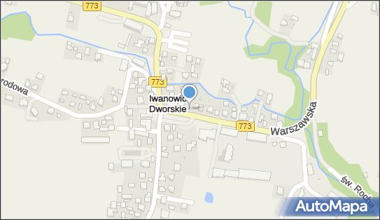 nr 2681, DW773, Warszawska, Iwanowice Dworskie 32-095 - Trafostacja