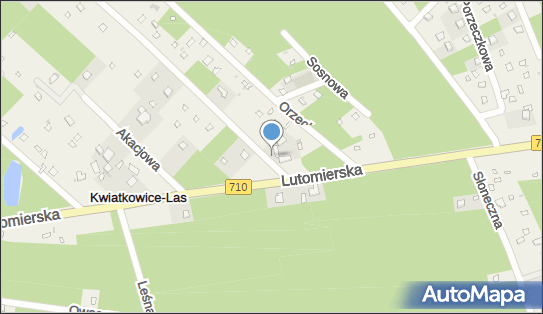 nr 3-0898, DW 710, Kwiatkowice-Las - Trafostacja