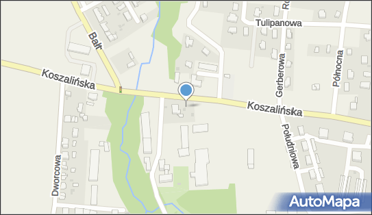 nr 30717, DK 11, Koszalińska, Mścice - Trafostacja
