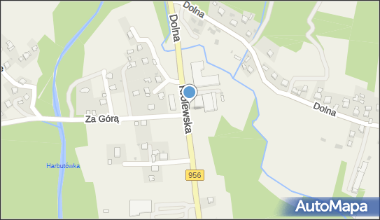 nr 32634, DW 956, Ptasznica - Trafostacja