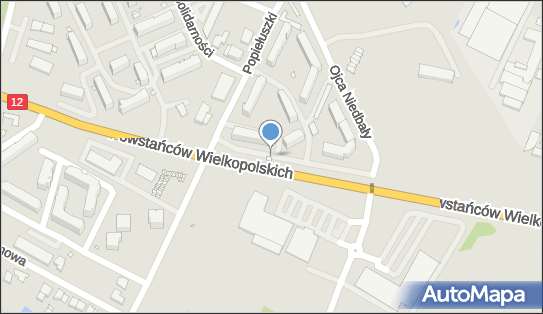 nr 41696, Powstańców Wielkopolskich1215, Jarocin 63-200 - Trafostacja