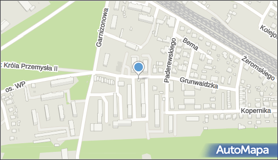 nr 4497, Osiedle Grunwald 5f, Skwierzyna 66-440 - Trafostacja