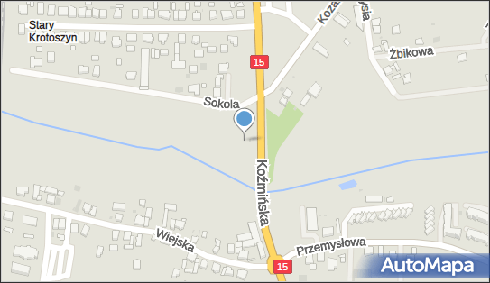 nr 45009, Koźmińska15, Krotoszyn 63-700 - Trafostacja