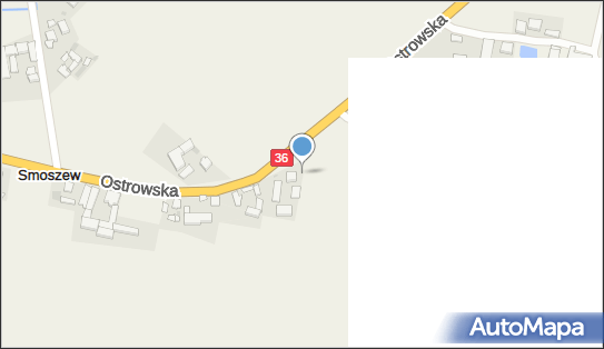 nr 45023, Ostrowska 44, Smoszew 63-714 - Trafostacja