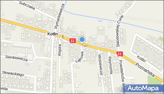 nr 47257, Łąkowa, Kotlin 63-220 - Trafostacja