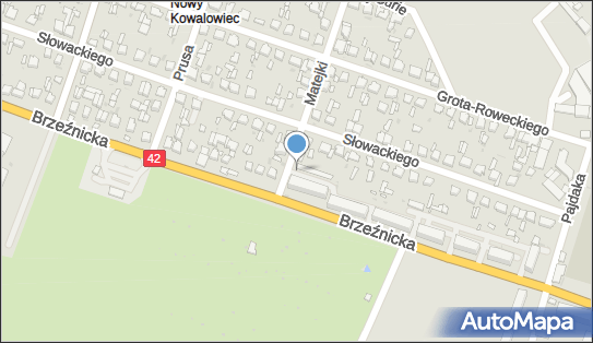 nr 5-0043, Matejki Jana, Radomsko 97-500 - Trafostacja
