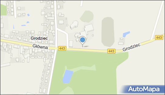 nr 50984, DW 443, Grodziec - Trafostacja