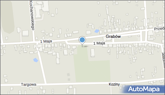 nr 60768, 1 Maja, Grabów 99-150 - Trafostacja