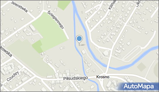 nr 609, Piłsudskiego Józefa, marsz., Krosno 38-400 - Trafostacja