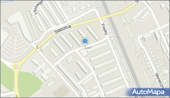 nr 6539, Fredry Aleksandra 8g, Nowa Sól 67-100 - Trafostacja