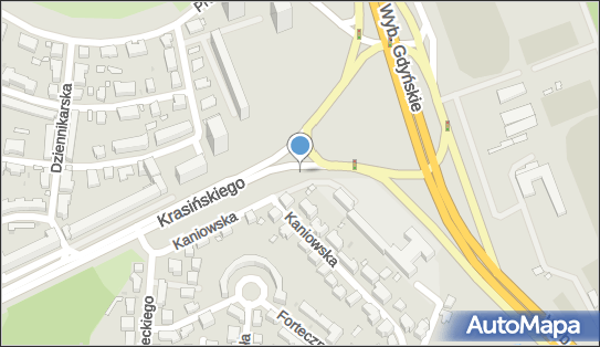 nr 6615, Kaniowska 136, Warszawa 01-529 - Trafostacja
