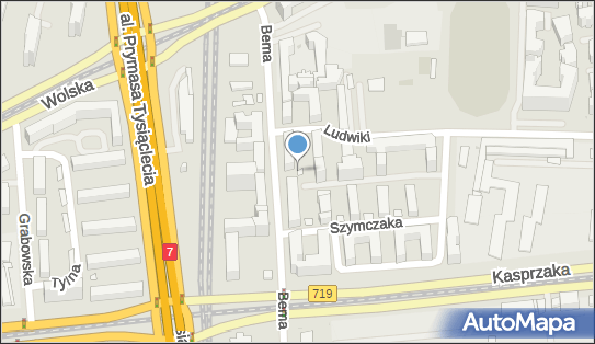 nr 6666, Bema Józefa, gen., Warszawa 01-225, 01-233, 01-244, 01-245 - Trafostacja
