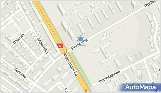 nr 6756, Podleśna, Warszawa 01-673 - Trafostacja