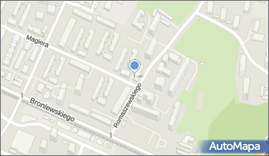 nr 6839, Zbigniewa Romaszewskiego, Warszawa 01-874 - Trafostacja