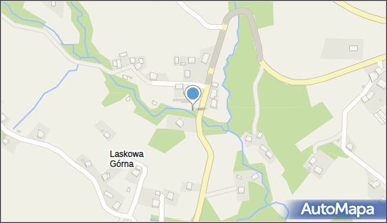 nr 7009, DW 965, Laskowa Górna - Trafostacja