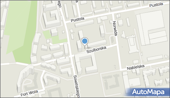 nr 7080, Szulborska 8, Warszawa 01-104 - Trafostacja