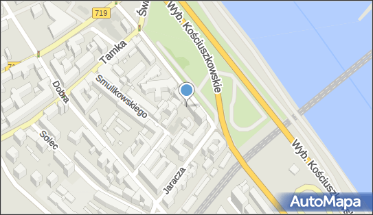 nr 7086, Wybrzeże Kościuszkowskie 35, Warszawa 00-379 - Trafostacja
