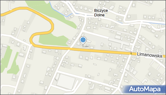 nr 8003, Biczyce Dolne 9, Biczyce Dolne 33-395 - Trafostacja