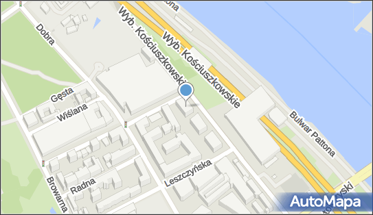 nr 8663, Wybrzeże Kościuszkowskie 45, Warszawa 00-347 - Trafostacja