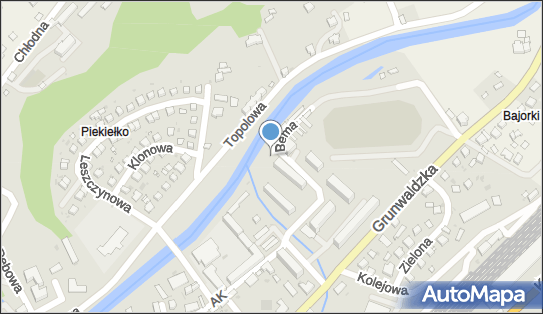 nr 8671, Bema Józefa, gen. 7, Grybów 33-330 - Trafostacja