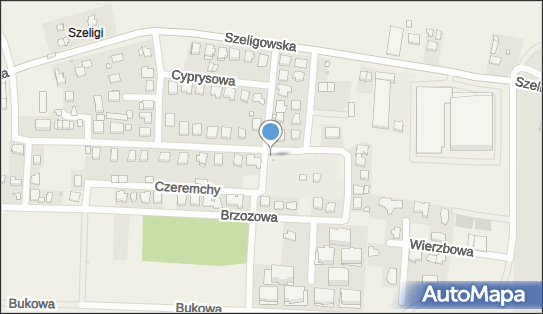 nr 8864, Brzozowa, Szeligi 05-850 - Trafostacja