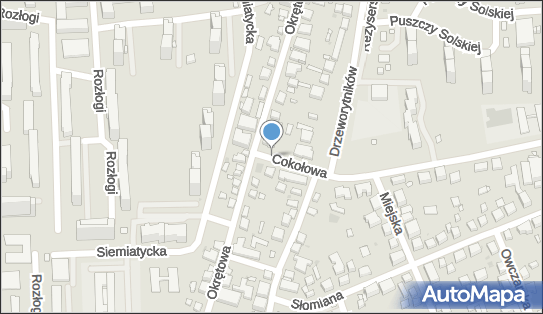 nr 8893, Cokołowa, Warszawa 01-384 - Trafostacja