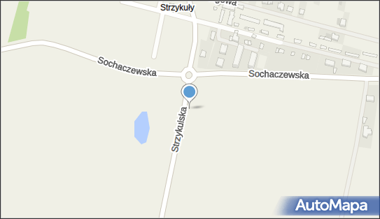 nr 9036, Strzykulska 44-46, Strzykuły 05-850 - Trafostacja