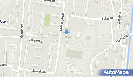 nr 9186, Krasiczyńska 8, Warszawa 03-379 - Trafostacja