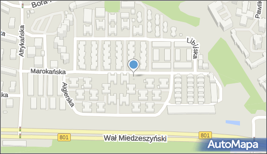 nr 9651, Marokańska, Warszawa 03-977 - Trafostacja