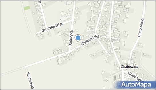 nr A381, Kuchelnicka, Borucin 47-470 - Trafostacja