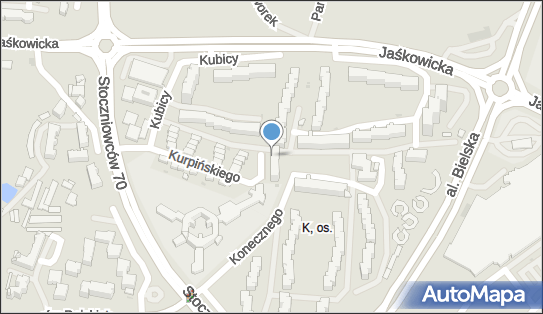 nr M0821, Karola Kurpińskiego 8, Tychy - Trafostacja