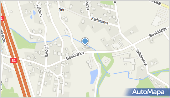 nr S-533, Beskidzka 870, Rybarzowice 43-378 - Trafostacja
