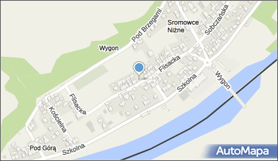 nr S-6625, Flisacka, Sromowce Niżne 34-443 - Trafostacja