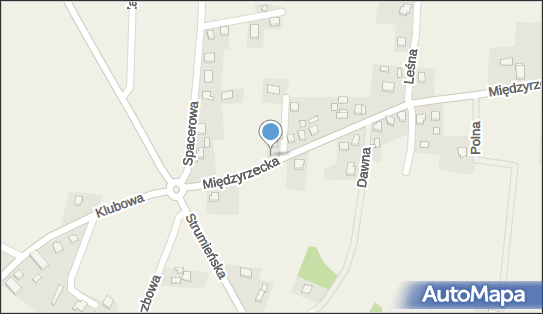 nr ST 863, Międzyrzecka, Rudzica 43-394 - Trafostacja