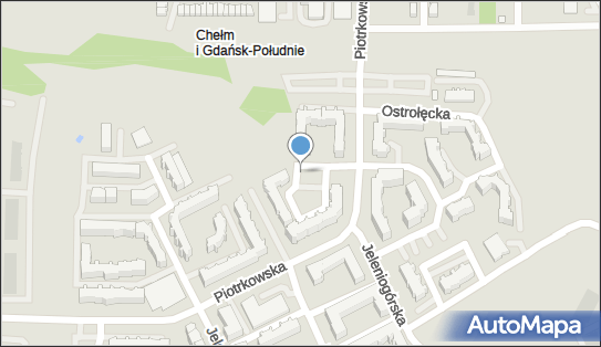 nr T-16547, Piotrkowska 24, Gdańsk 80-180 - Trafostacja