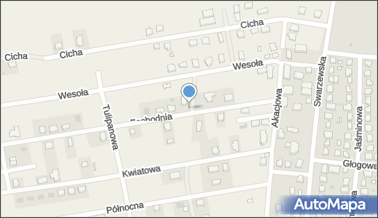 nr T-95738, Zachodnia 10, Połczyno 84-100 - Trafostacja