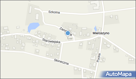 nr T-9707, Starowiejska, Mieroszyno 84-103 - Trafostacja