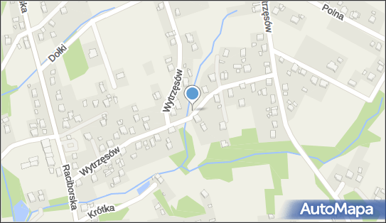 nr W832, Wytrzęsów, Rogów 44-362 - Trafostacja