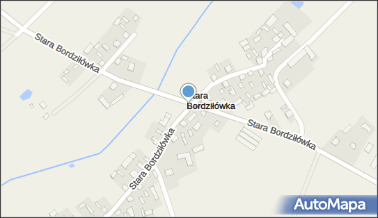 Stacja transformatorowa, Stara Bordziłówka, Stara Bordziłówka 21-542 - Trafostacja