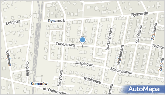 T4 Turkusowa nr 01-0514, Turkusowa 17, Komorów 05-806 - Trafostacja